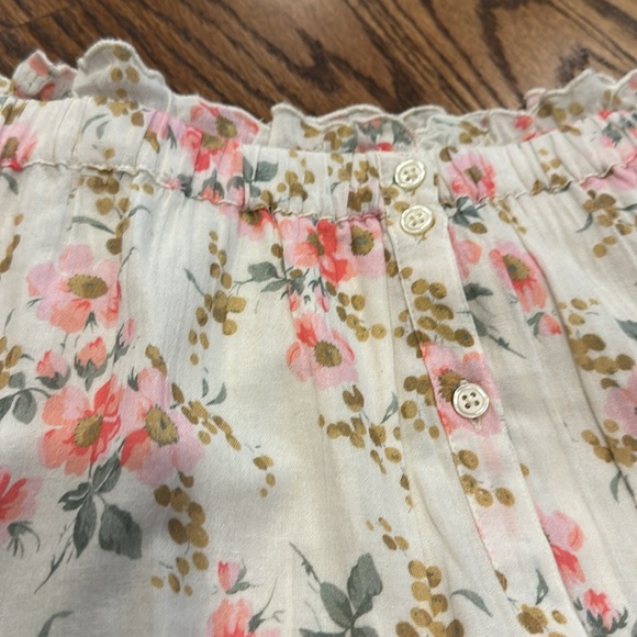 The Great tiered skirt in sweat pea floral - Picture 4 of 5